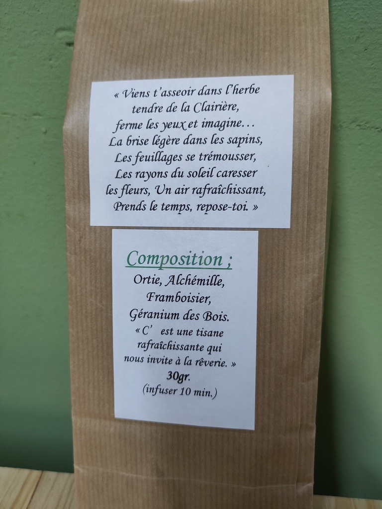 Tisanes Alpes en fleurs 30 gr - La Clairière