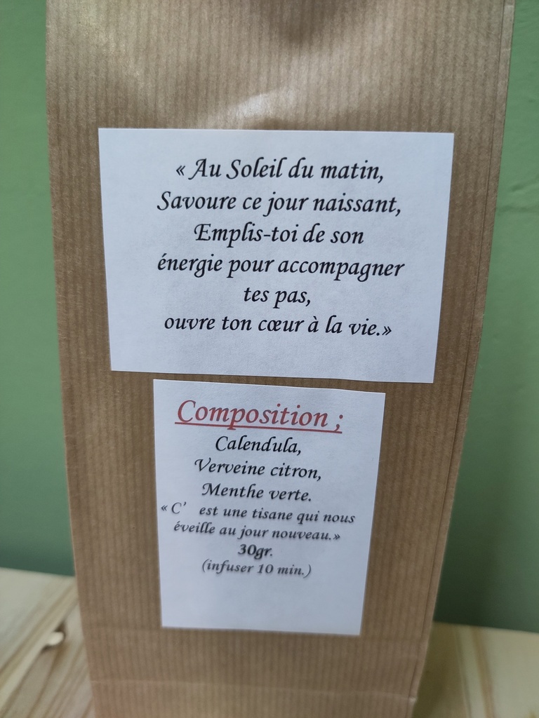 Tisanes Alpes en fleurs 30 gr - Soleil