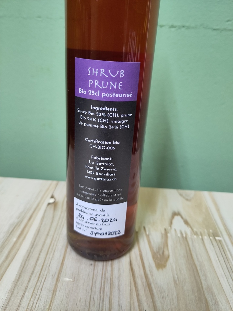 Shrub 2.5 dl - Prune