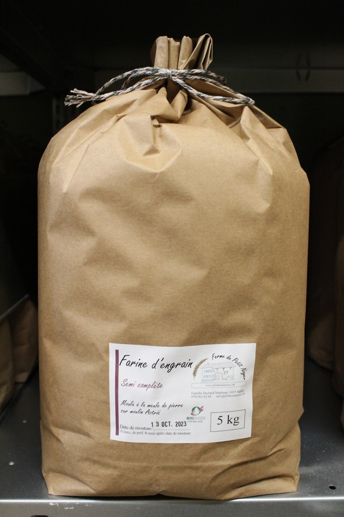 Farine d'engrain - 5 kg (solde 25)
