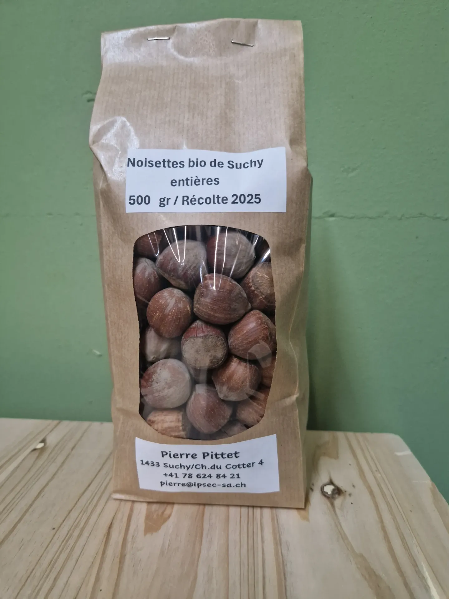 Noisettes de Suchy cassées 500 gr