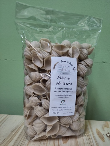 [COQ] Pâtes au blé tendre "Coquillettes" - 400 gr